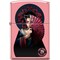 Zippo 2024 Zippo Anne Stokes Geisha With Fan Pink Matte ZIP-238CI400576 - alternate 1